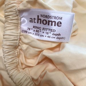 King fitted sheet from Nordstrom at Home